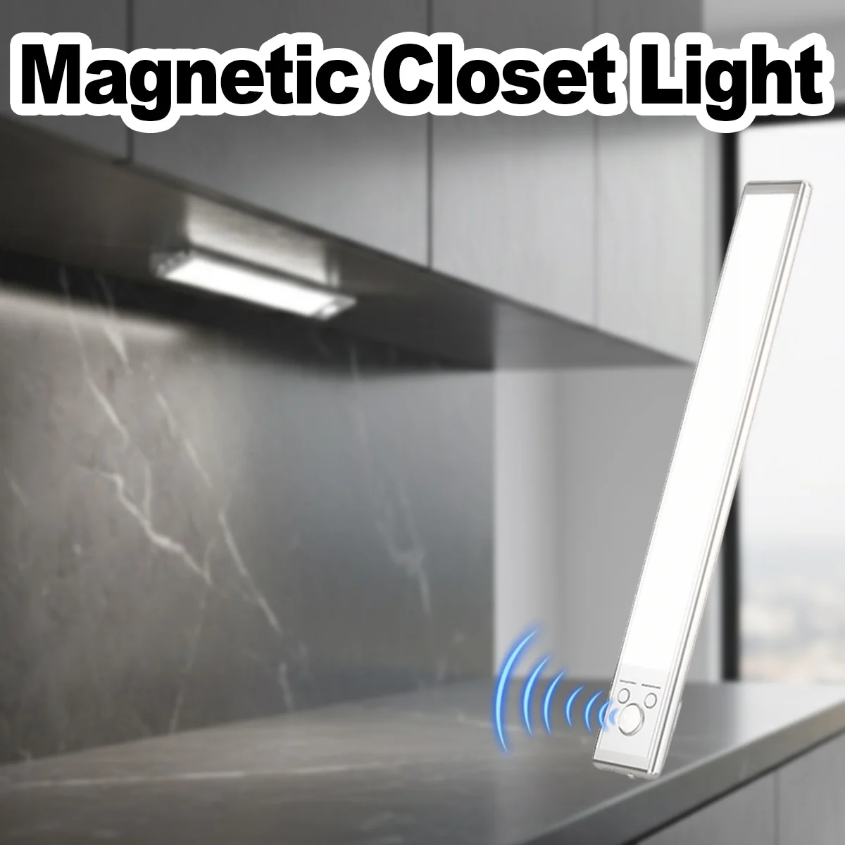 2Pcs LED Cabinet Lights Wireless Motion Sensor Auto Under Cupboard Kitchen Wardrobe Lamp Home Deco Lighting Gift USB Room Art