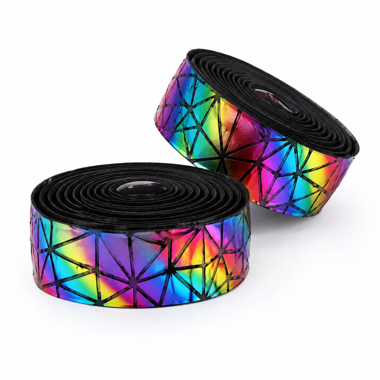 BOLANY PU EVA Road Bike Handlebar Tape Perforated Breathable Anti-Slip Shock Absorbing Bar Wrap for Drop Bar Bicycle Cycling