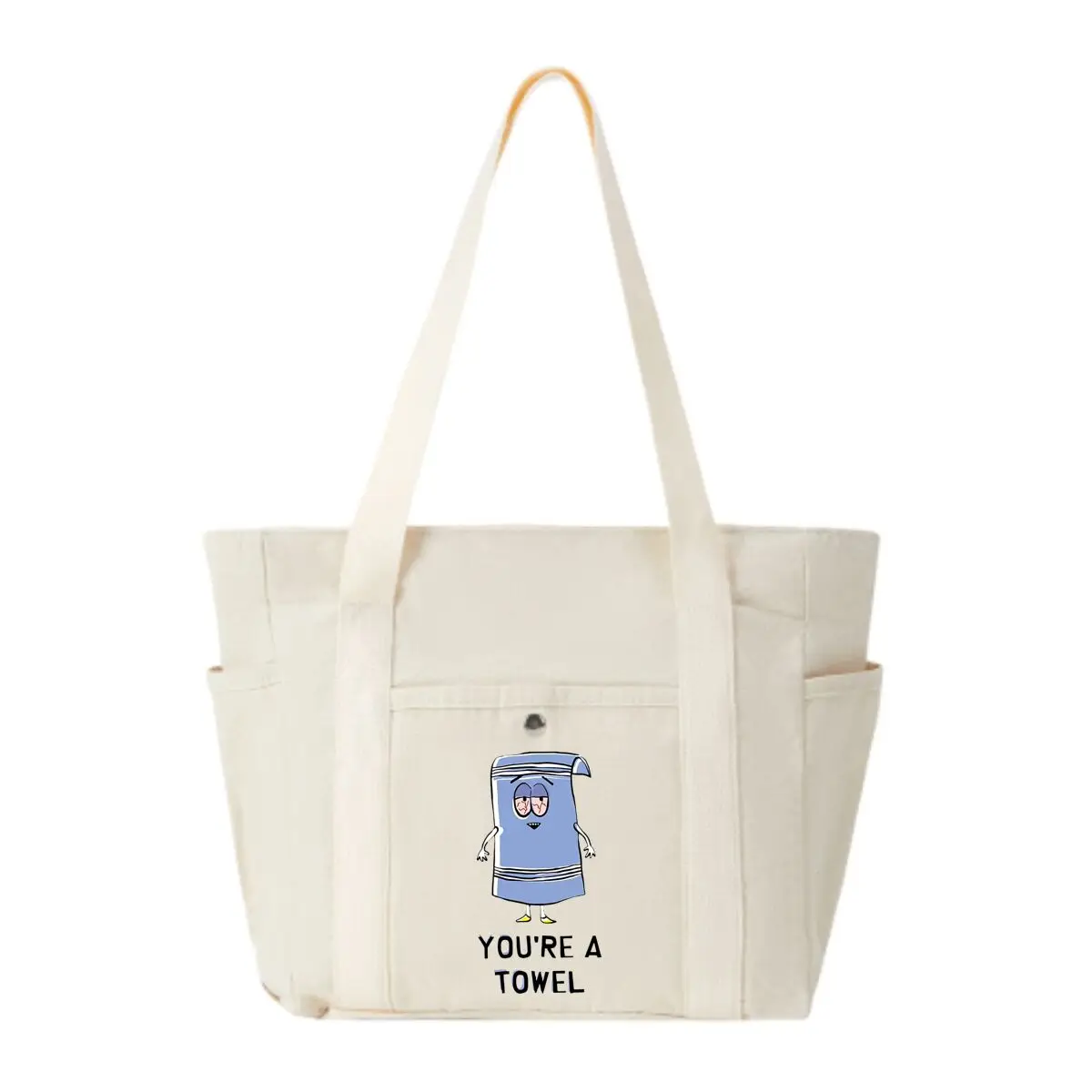 

Southpark Towelie You Are A Towel Большая вместительная сумка через плечо с несколькими карманами Офисная сумка для поездок на работу