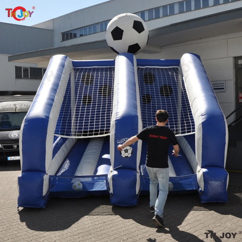 

Надувная футбольная мишень для карнавальных спортивных игр, надувные ворота для пенальти, футбольный тренажер для отработки ударов