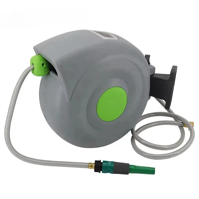 #￥SUNSHINE Greenhouse Pest Control Solar Irrigation System Big Dripper Rain Gun Sprinkler Water Hose Reel Agricultural Plastic