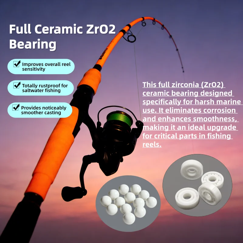 1Pcs MR105  5X10X4mm Full Ceramic Bearing  ABEC-9  Ceramic Zirconia Bearings MR63 MR74 MR84 MR85 MR95 MR104 MR105 MR106 MR115