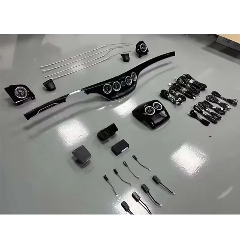 Suitable for S-Class W221 Upgrade W222  Dashboard Center Console Front/rear air Outlet Central Control Platform