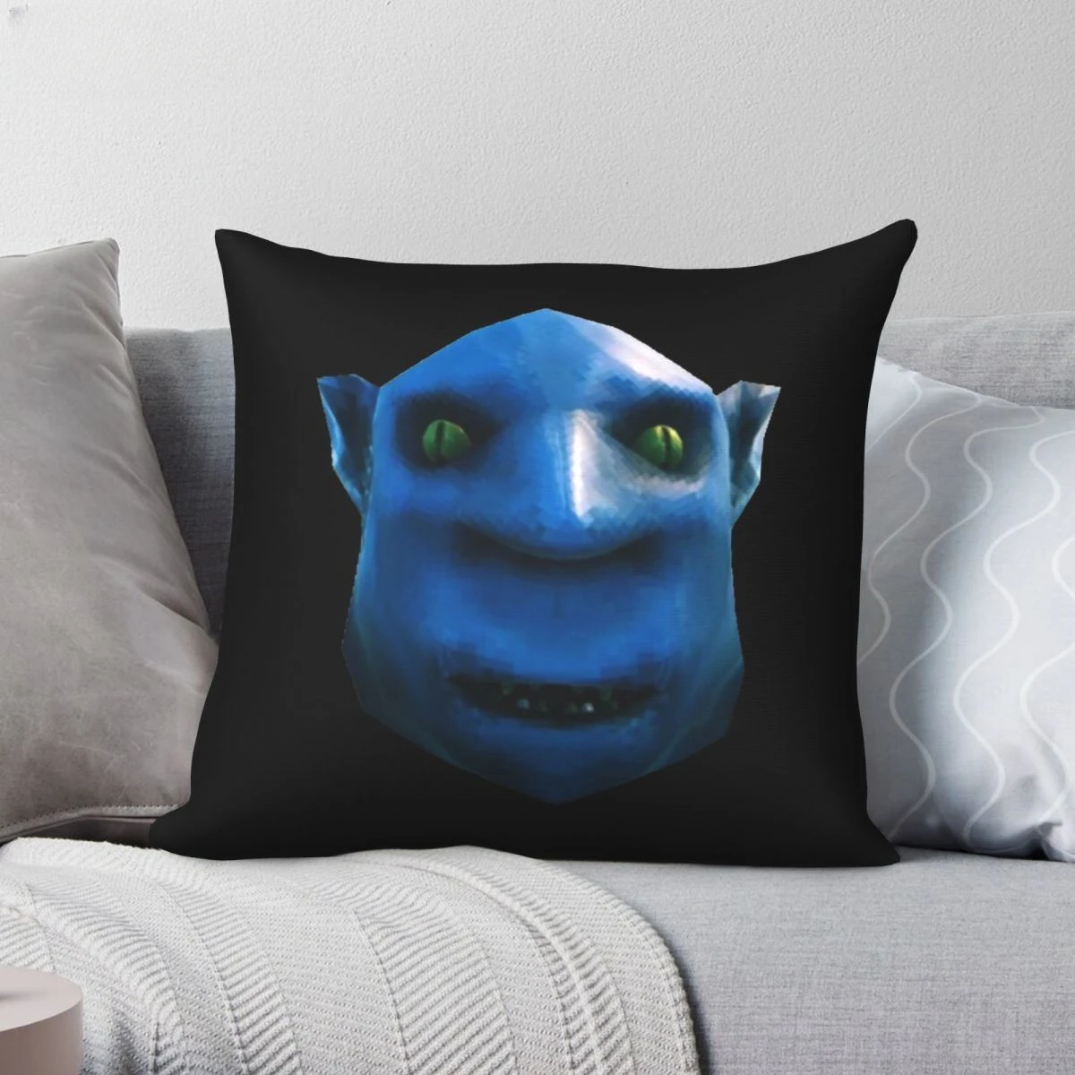 Valheim Troll Square Pillowcase Polyester  Printed Zip Decor Pillow Case Bed Cushion Case 45x45cm