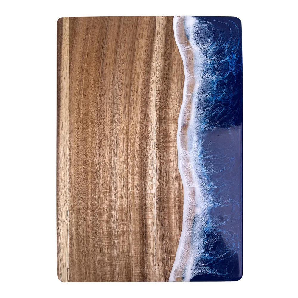 Cutting Board, Double-sided Use of High-quality Acacia Splicing Cutting Board, Drain Moisture-proof Kitchen Tools