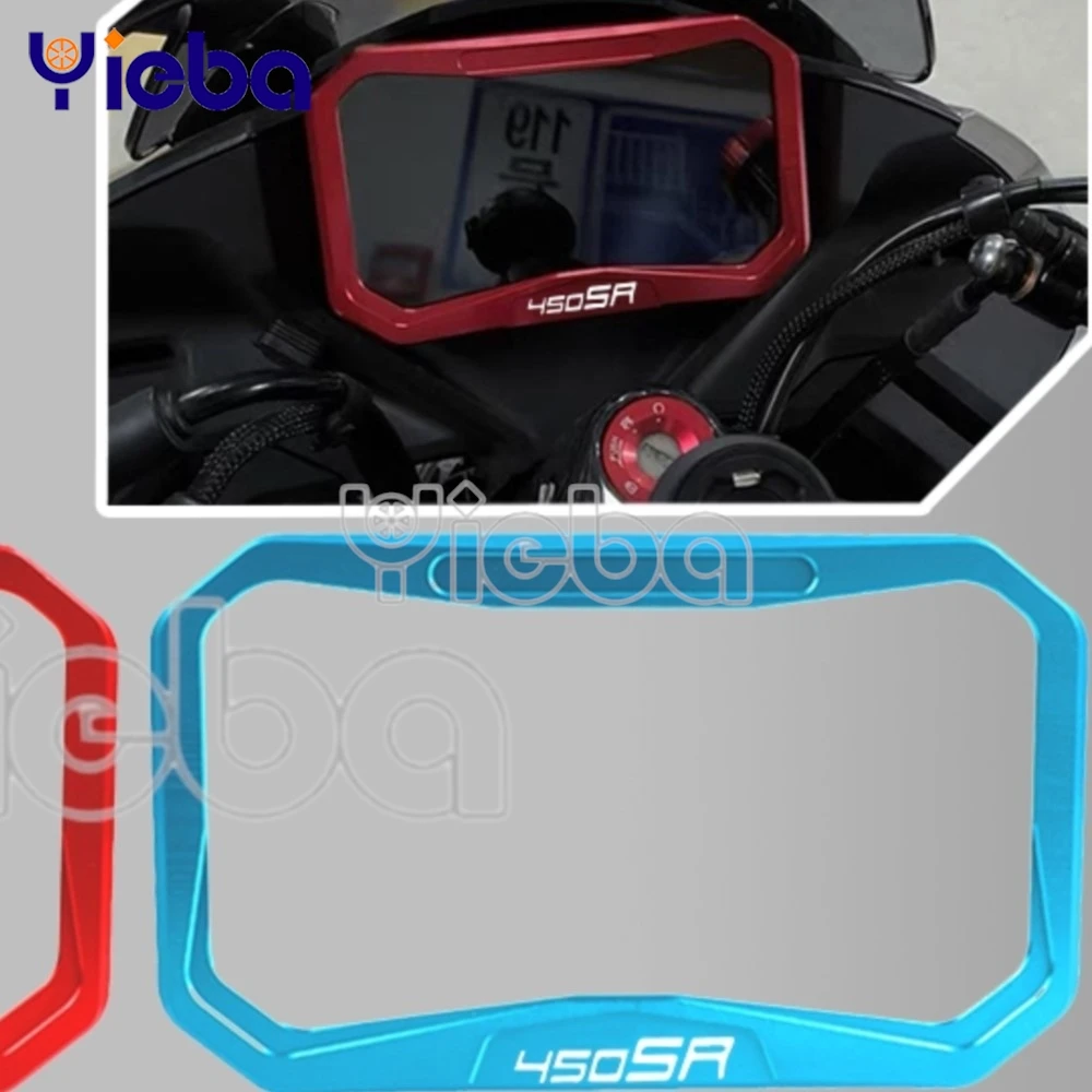 

FOR Cfmoto 450SR 450SS 450NK 800NK 450MT 250SR 2022 2023 2024 2025 450 MT/SS/SR Motorcycle Meter Frame Cover Screen Glare Shield