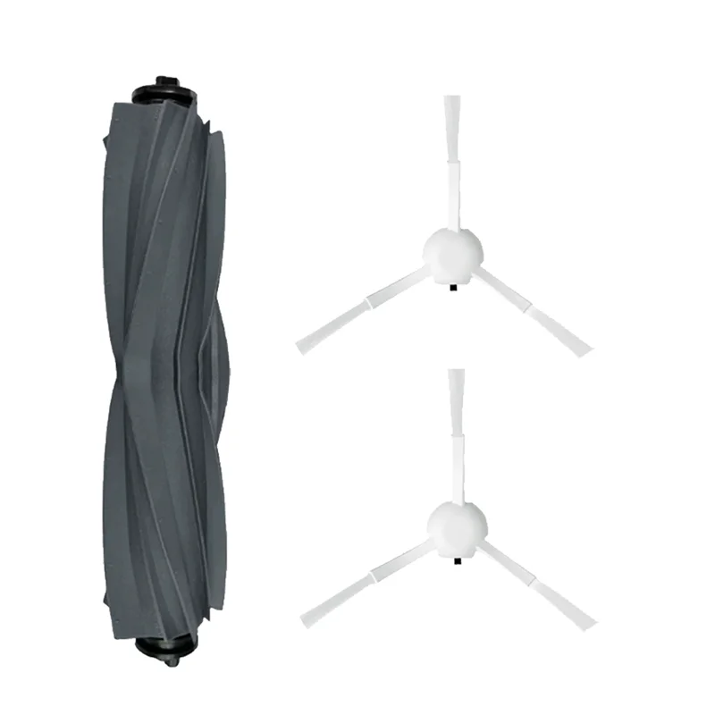 -ESTR فرشاة مطاطية بديلة ومجموعة فرشاة جانبية 2X لـ Dreame D10 Plus Gen 2 RLD32GD