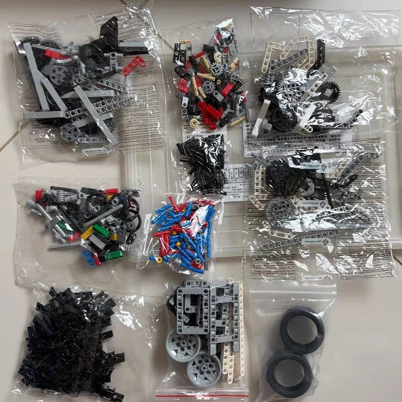 Zestaw klocków MOC pasujący do robota EV3 45544 Core Set Mindstorms EV3 9898 Części 45560 Zestaw DIY Zabawki STEAM