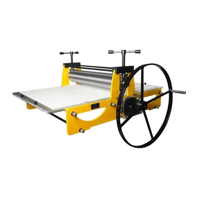 Full open Printmaking rubbing machine, concave and convex copperplate woodcut printmaking machine