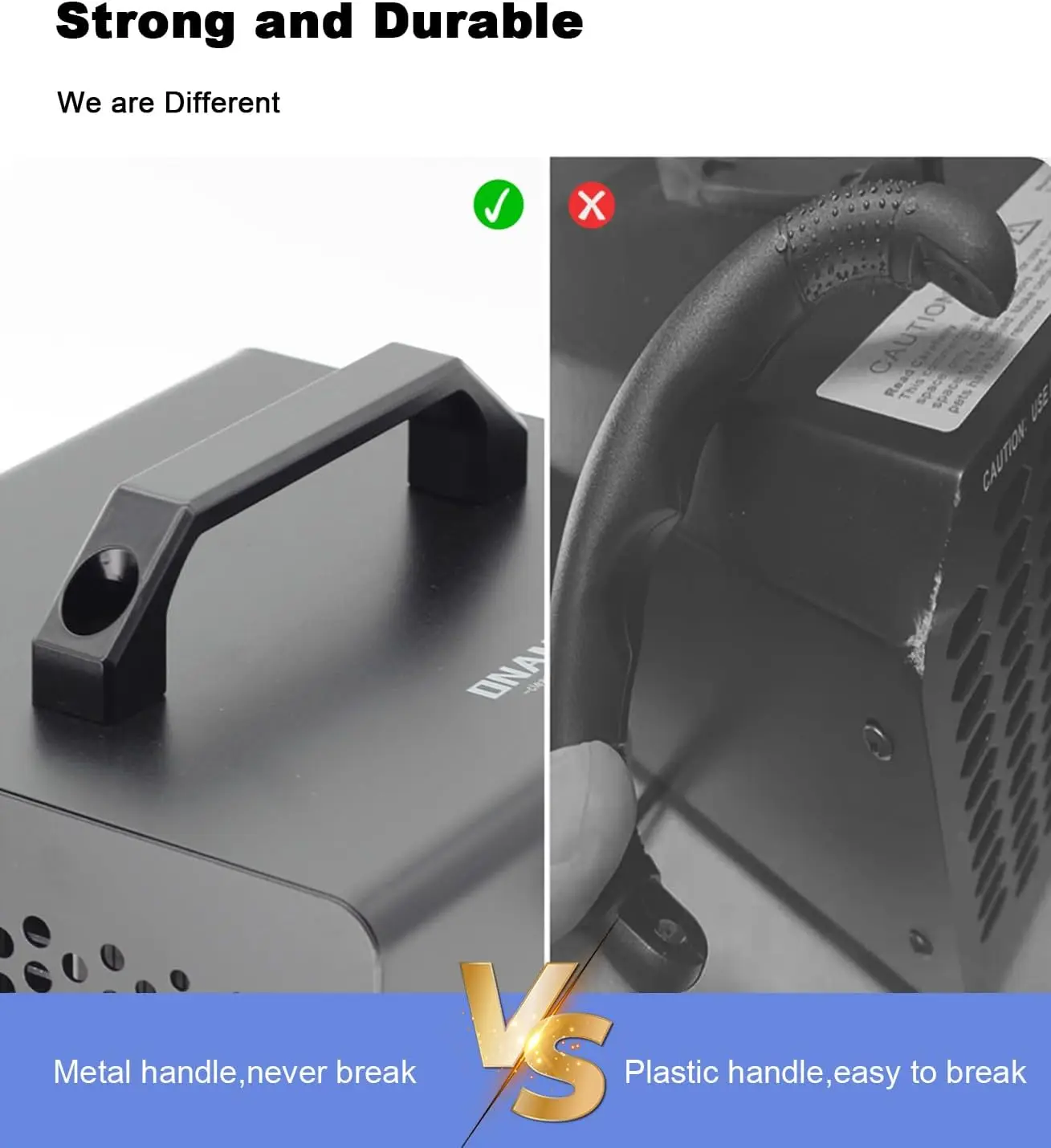 Ozongenerator 77000 mg, ozonmachine-ionisator O3-deodorant voor thuis, kelder, rook en huisdierkamer (eliminatie van geuren A