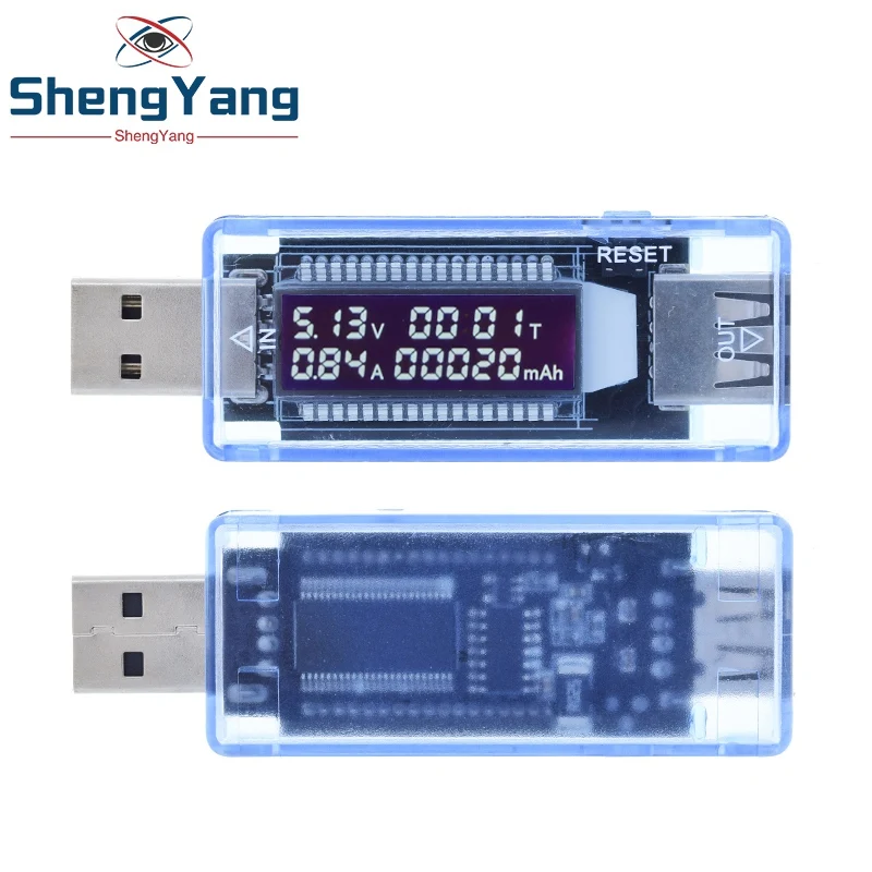 Voltage Meters Current Voltage Capacity Battery Tester USB Volt Current Voltage Doctor Charger Capacity Tester Meter Power Bank image 2