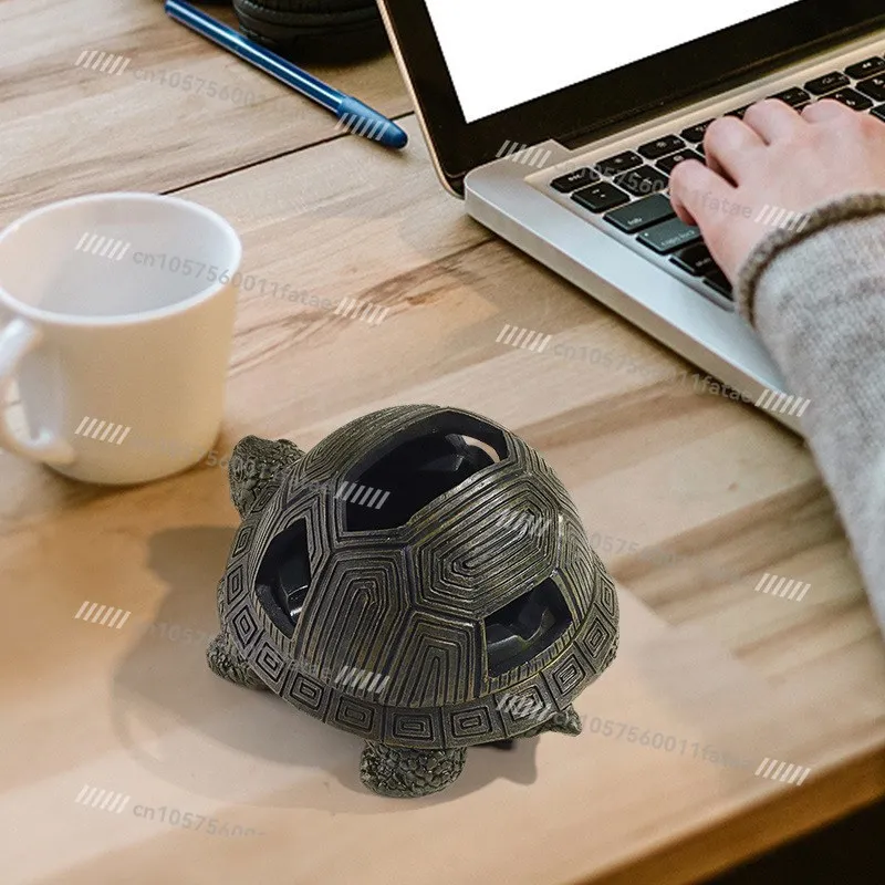 

Ashtray Resin Personalized Belt Cover, Retro Handicrafts Gift Home Office Ornament