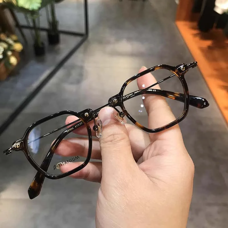 

Women New Retro Small Frame Prescription Glasses Fashion and Luxurious Design Men's Optical Myopia Reading Business Frame