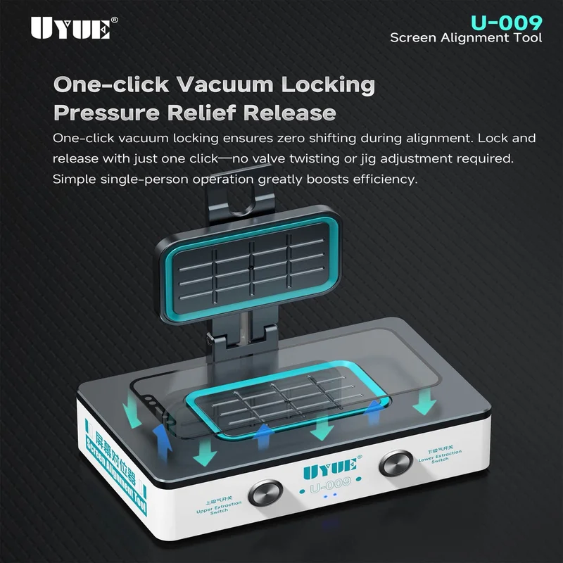 Screen Alignment Tool - UYUE U-009 Vacuum LCD Screen Alignment