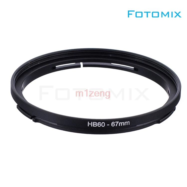 핫셀블라드 베이 60 카메라용 스텝 업 나사 렌즈 필터 스레드 어댑터, HB60-62, 67, 72, 77, 82mm, Bayonet B60 60 60-62, 67, 72, 77/82mm