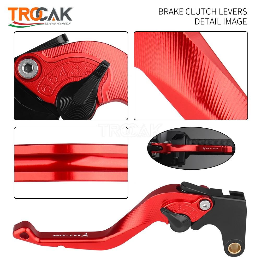 Motorcycle Accessories Short Brake Clutch Lever For YAMAHA MT09 MT07 2013-2020 MT-09 SP Handles Lever MT 09 MT 07