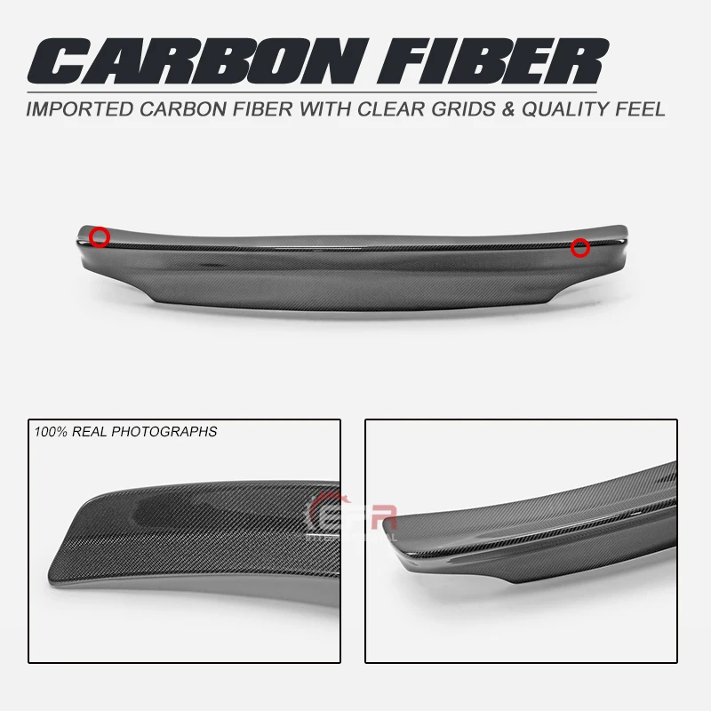 Car-styling Carbon Fiber Wide Body RB Style Rear Spoiler R RB Trunk Wing Fit For Mazda MX5 2001-2007 NB MK2 Miata Roadster