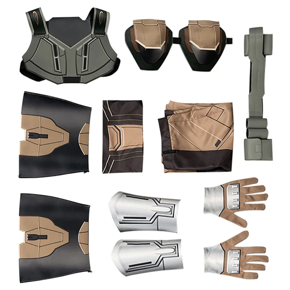 Sam Wilson Cosplay Kostuum 2025 Film Superheld Vermomming Mannen Outfits Fantasia Dress Up Battle Suits Halloween Party Outfits