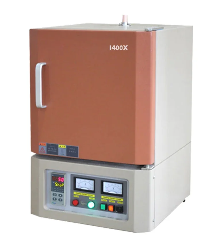 1400c ceramic fiber kiln oven / electric heating pottery sintering muffle furnace for heating treatment