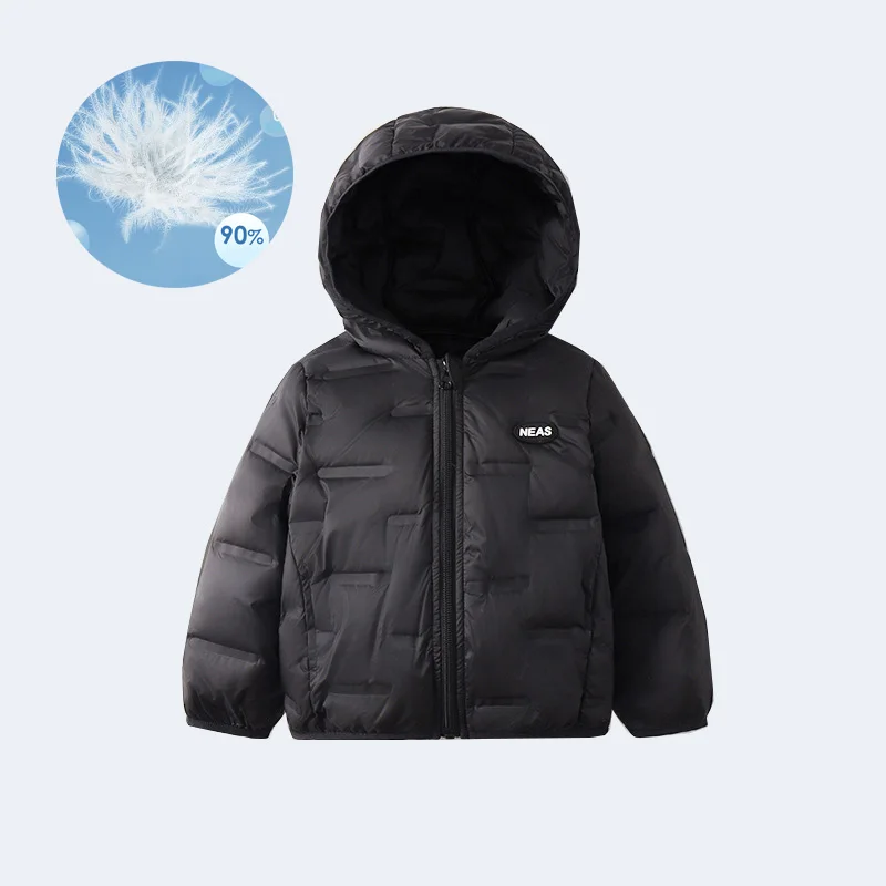 

90% White Duck Down Kids Coat Winter Warm Toddler Boys Jacket Girls Outfit Children's Clothes -10C