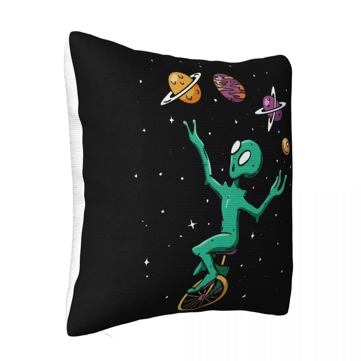 Juggler Alien Ufo Cool Funny Pop Swag Brand New Stylish Crewneck Oversize Style Hot Sell Stylish Middle Aged Pillow Case