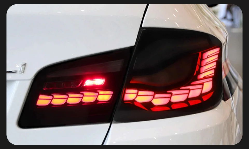 AKD Tail Lamp for BMW F10 F18 5 Series LED Tail Light 2011-2016 528i 530i Rear Fog Brake Turn Signal Automotive Accessories