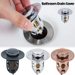 1Pcs Pop-Up shower Drain Cover Bathroom Hair Catcher Anti-clog Pipe Drainage Stopper Anti-odor Floor Drain Filter