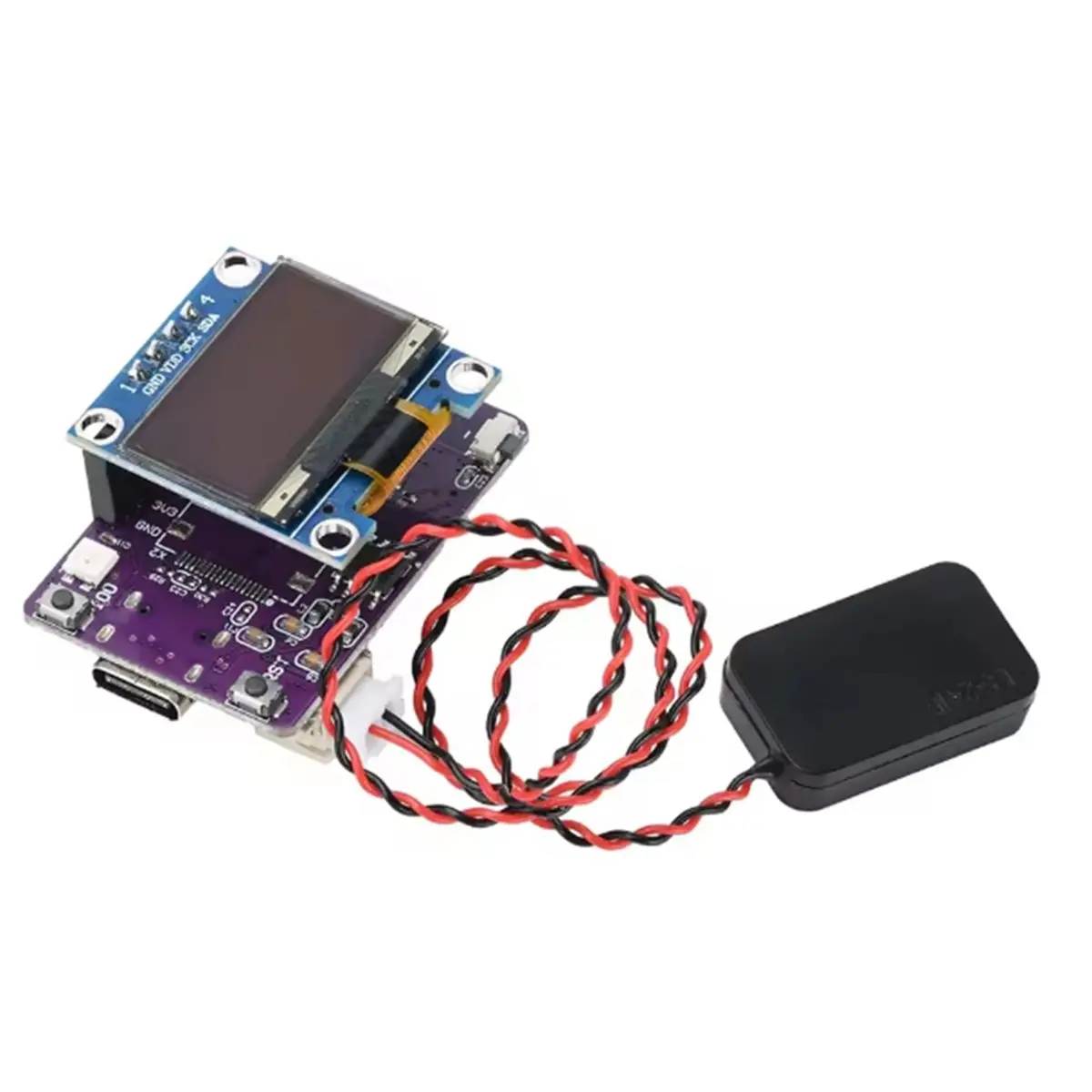 SCLS ESP N16R8 Development Board Xiaozhi AI Voice Dialogue Robot Module with 0.96 Inch OLED Screen Type-C Interface