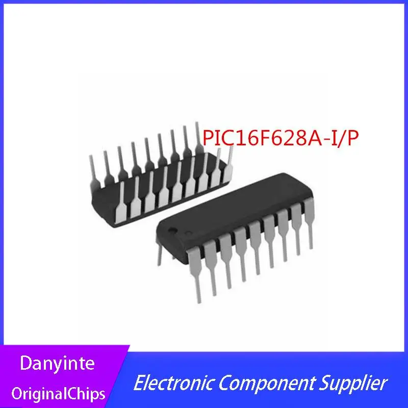 

NEW 10PCS/LOT PIC16F628A-I/P PIC16F628 16F628A DIP18