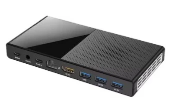 PDA HDMI24K@60HzWiFi 6 BT5.2 N100 N5105 2933MHz M6 Mini PC 12th Generation  N200 2.9GHz Windows 11Pro DDR5 NVMe SSD