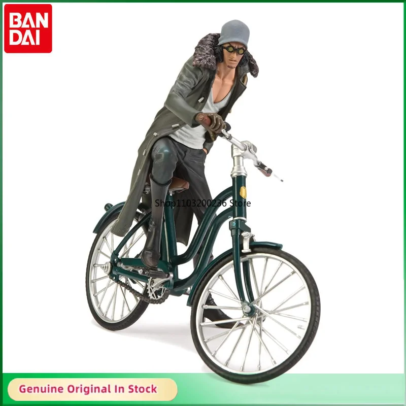 BANDAI Original ONE PIECE DXF KUZAN&BICYCLE THE GRANDLINE NEHIGLE Vol.2 Anime Action Figures Collectible Ornaments Model Gift