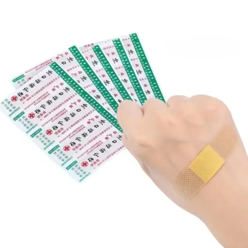 

50/100/150Pcs First Aid Adhesive Bandage Cushion Adhesive Woundplast Hemostasis Patch Sticker Sticking Plaster