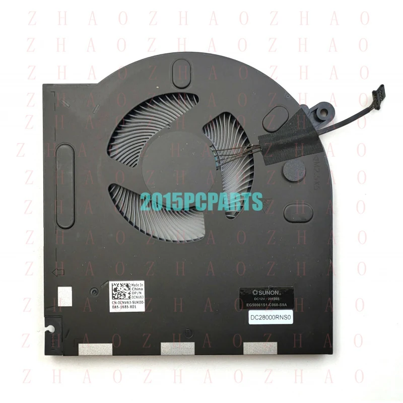 L+ New for DELL Alienware M17 R3 M17 R4 RTX20 RTX30 CPU & GPU Cooling Fans