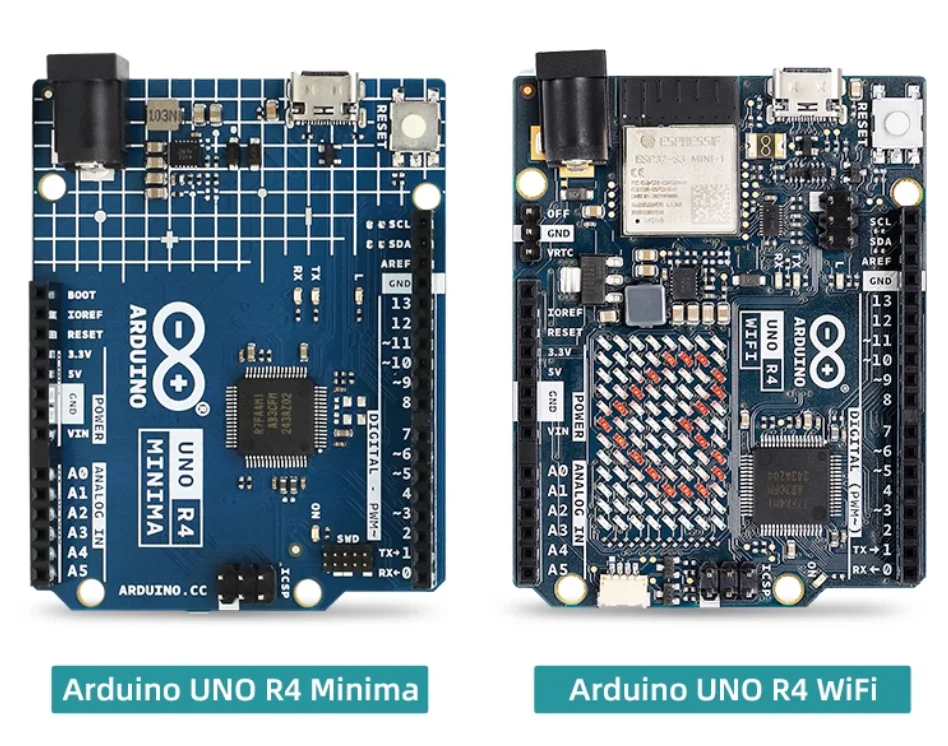 UNO R3 Arduino UNO R4 Minima/WiFi Internet of Things Starter Kit Programming Learning Tutorials