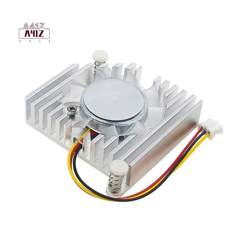 

A41Z-Aluminum Heat Sink With Cooling Fan For Banana Pi R4 Cooling Decrease Temperature