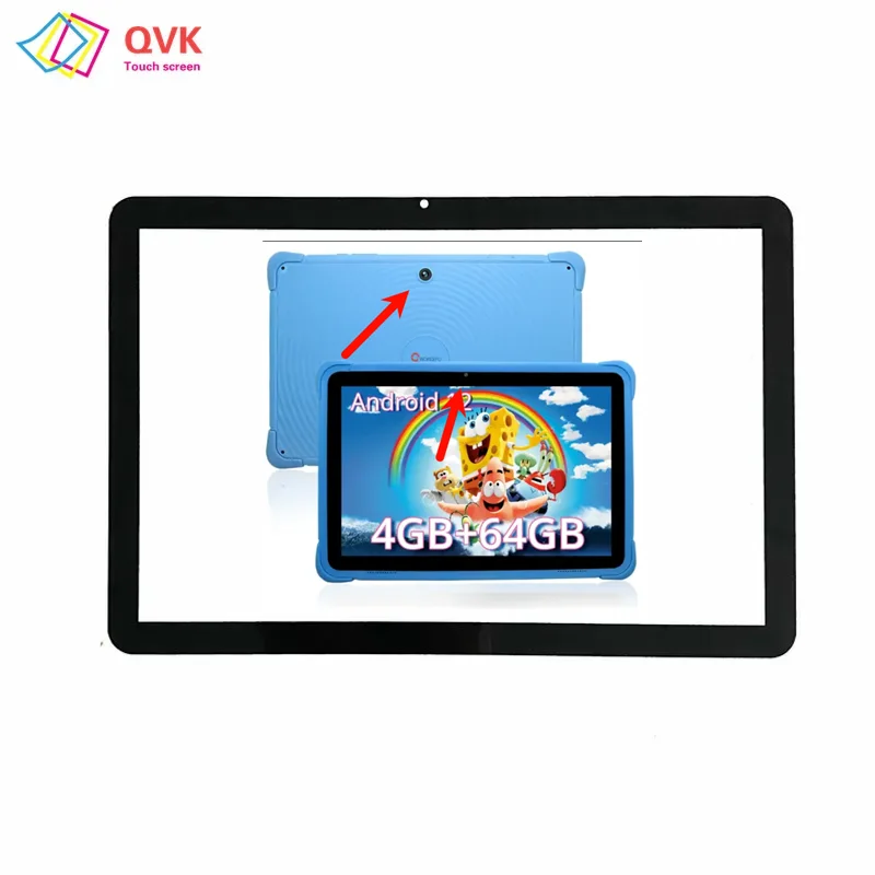 10.1Inch Black For CWOWDEFU Q10 MQ1012 KIDS Tablet Capacitive Touch Screen Digitizer Sensor