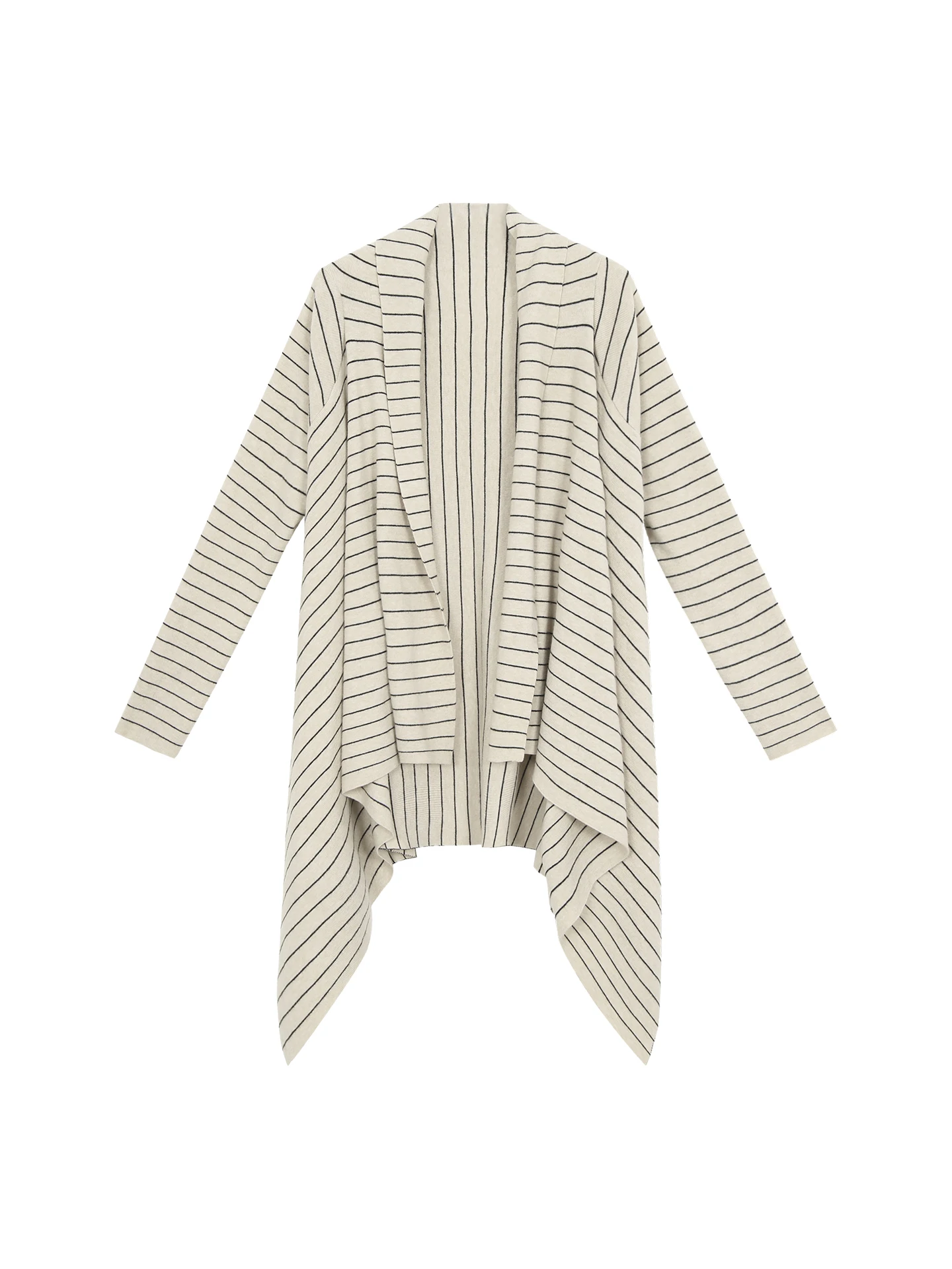 

Red Celebri Knitted Open Cardigan Women's Early Autumn Faionable Korean Sle Aosphere Long Sve Striped Sweater Jaet