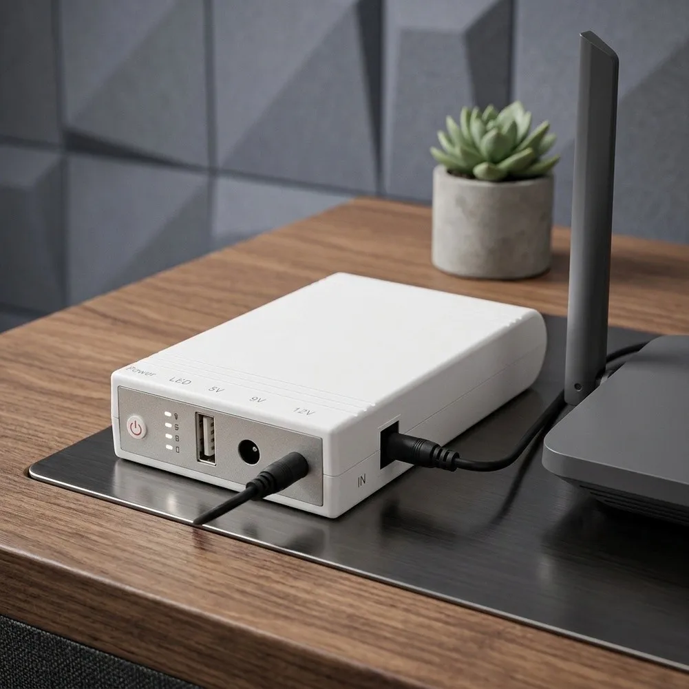 10400mAh for ups Backup Power for Router Modem DSLR Camera Fingerprint Recorder Fax Machine and Other DC Powered Networking
