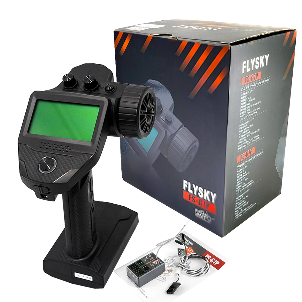 무선 FLYSKY 송신기 FS-G7P G7P 2.4G 7CH ANT 프로토콜 PWM PPM I-BUS SBUS 출력, RC 자동차 보트 용 RC 수신기