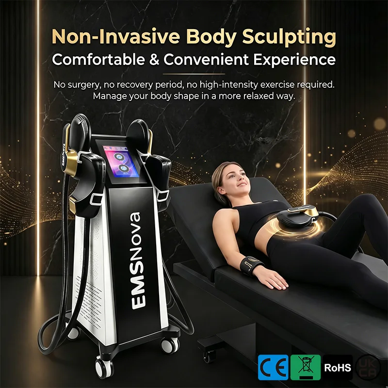 OEM ODM EMS Body Sculpting Machine HIEMT Muscle Stimulator Non-Invasive High Intensity for Butt Lift Muscle Stimulator CE