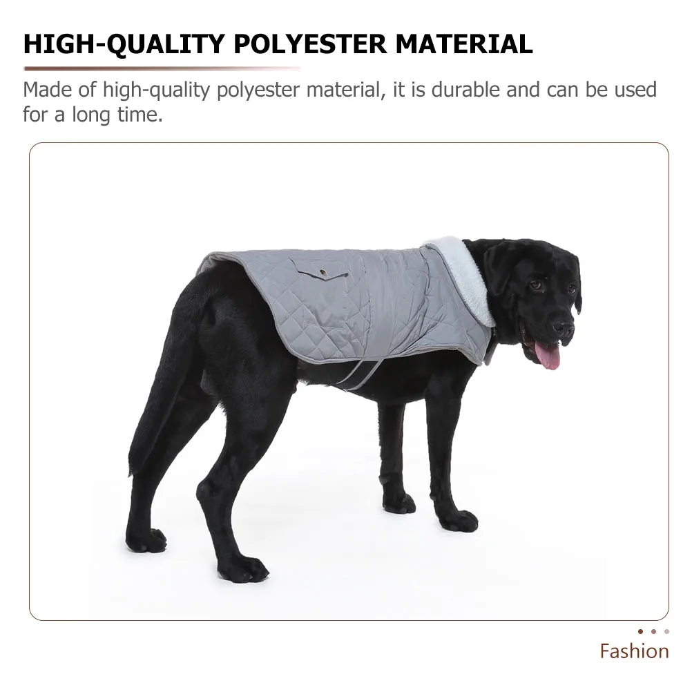 

Pet Dog Clothes Stylish Warm Puppy Outfit Cozy Winter Sweaters Long Lasting Polyester Comfortable Durability Dog Sweater