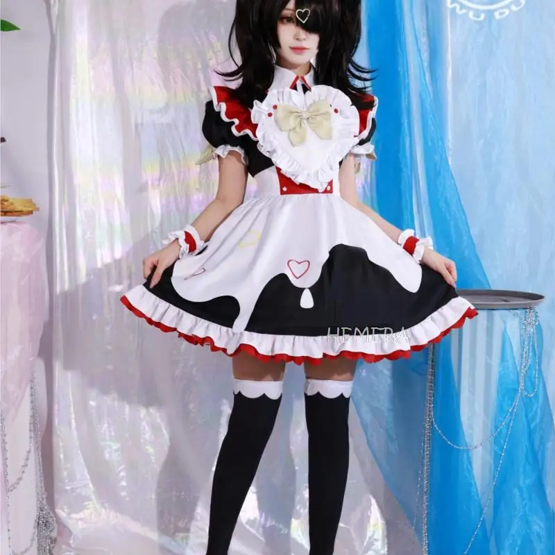 Spiel bedürftige Mädchen Überdosis Kangel Cosplay bedürftige Mädchen Überdosis Ame Chan Cosplay Kostüm Lolita Dienst mädchen Kleid Party Kostüm Anime Cos