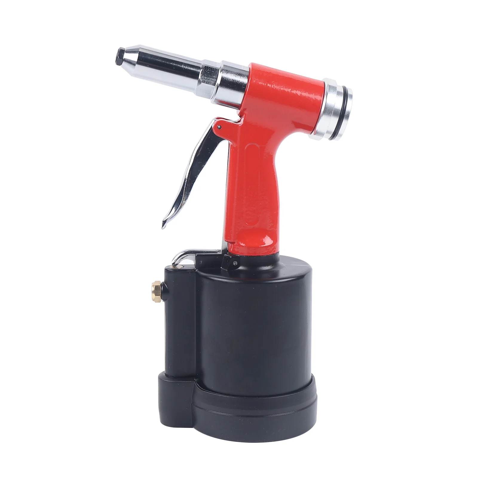 

Pneumatic Rivet Gun with a Cylinder and Four Different-sized Nozzles, Rivet Gun Air Riveter for Riveting Aluminum Nuts