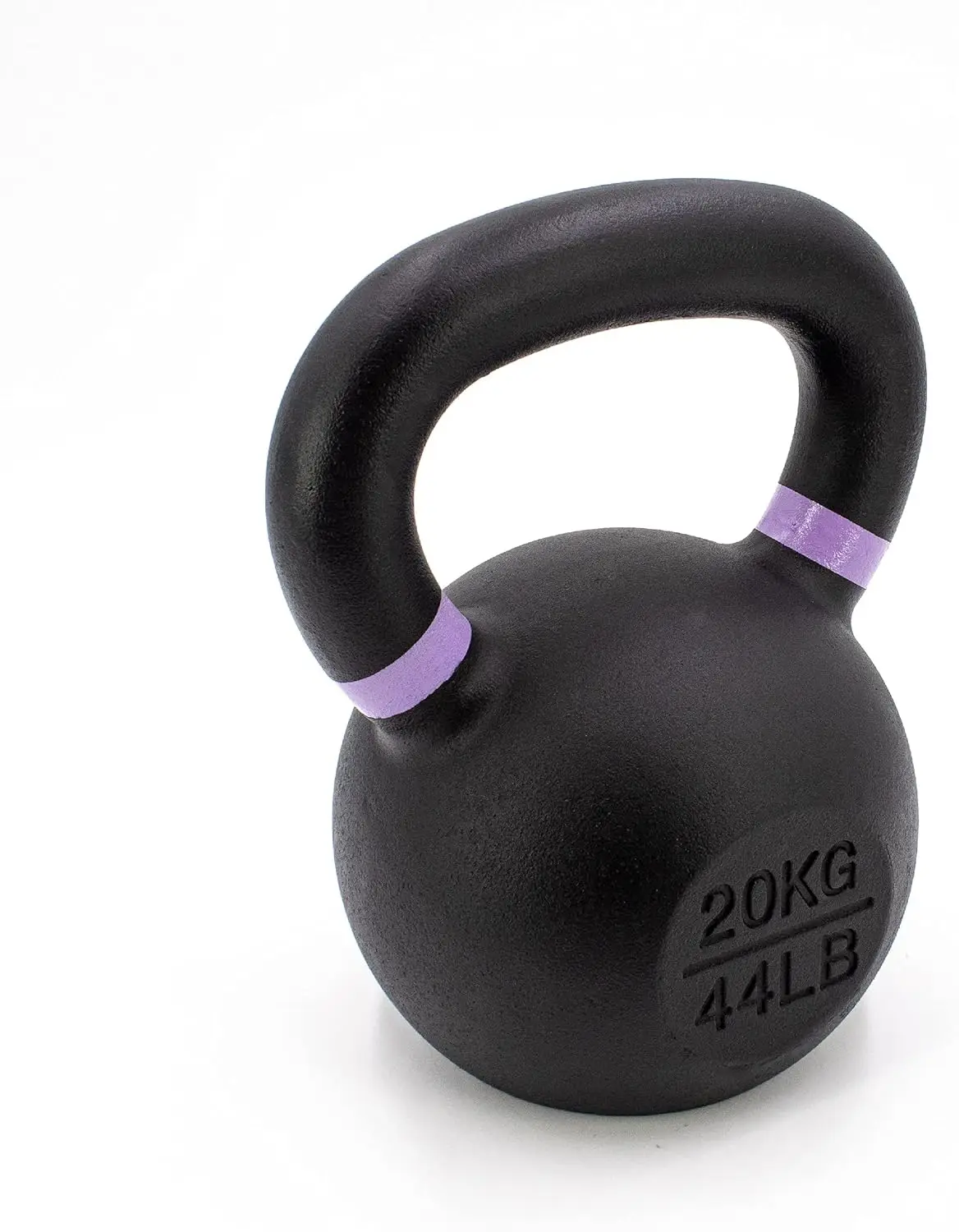 

Cast Iron Kettlebell with LB and KG Markings - Premium Quality Kettlebells Constructed from Cast Iron- Enhance Your Stren