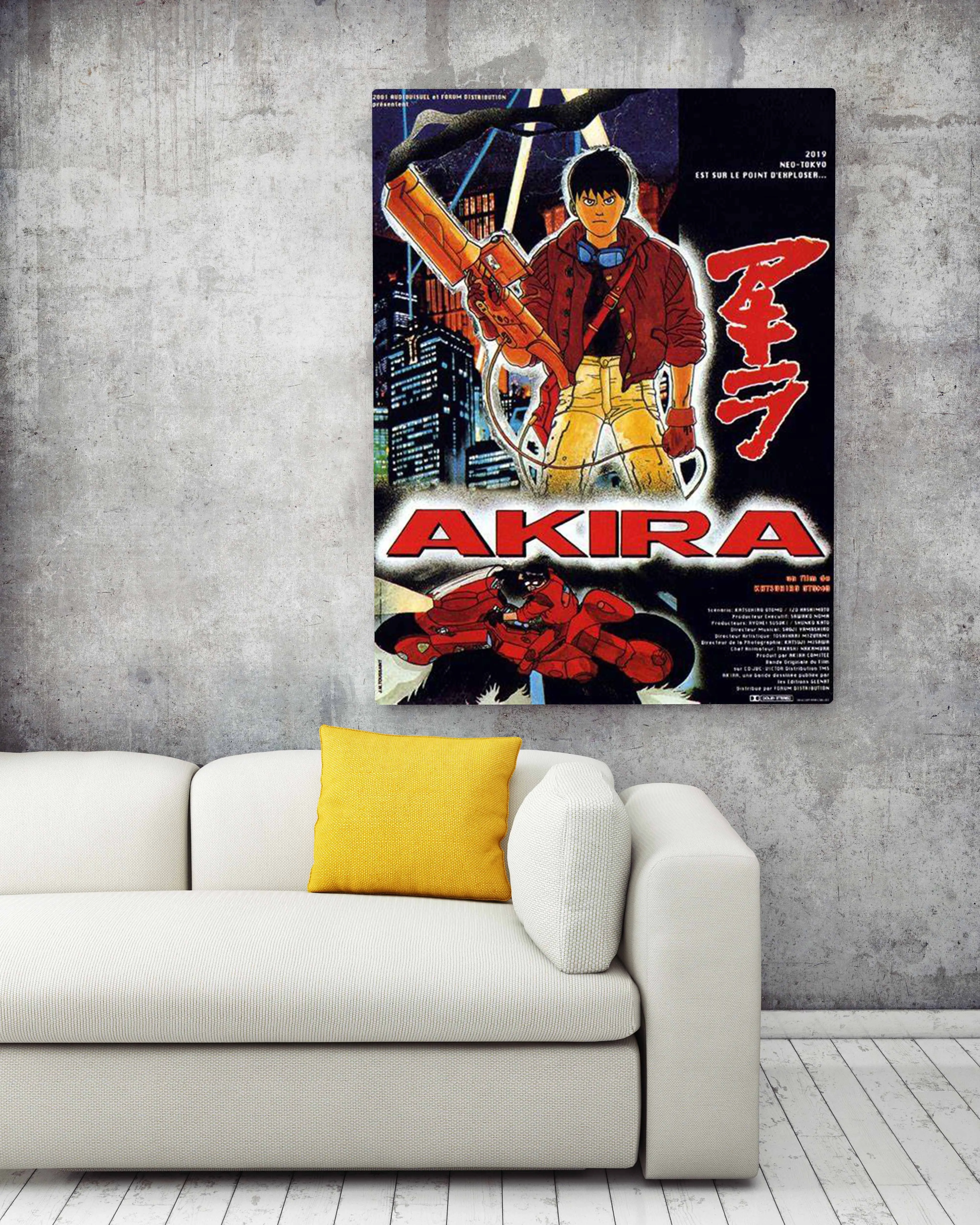 Japan Anime Comic Akira Poster Vintage Simle Friends Painting Wall Art Decoration Bar Kawaii Room Decor Canvas Poster