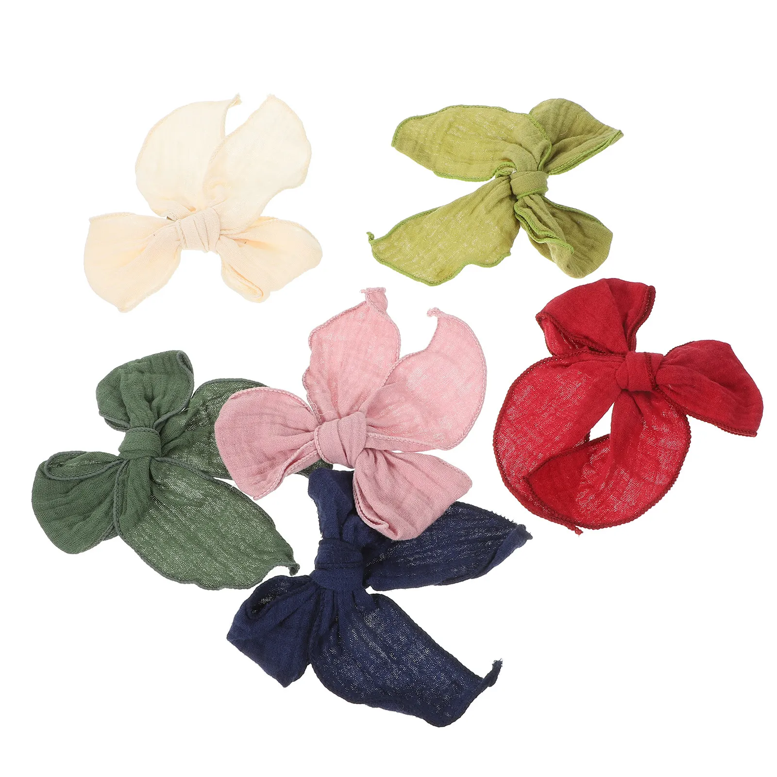 

6Pcs Large Cute Hair Bow Clips for Delicate Elegant Decorative Bow Hair Clip for Birthday Party Prom Photo Banquet