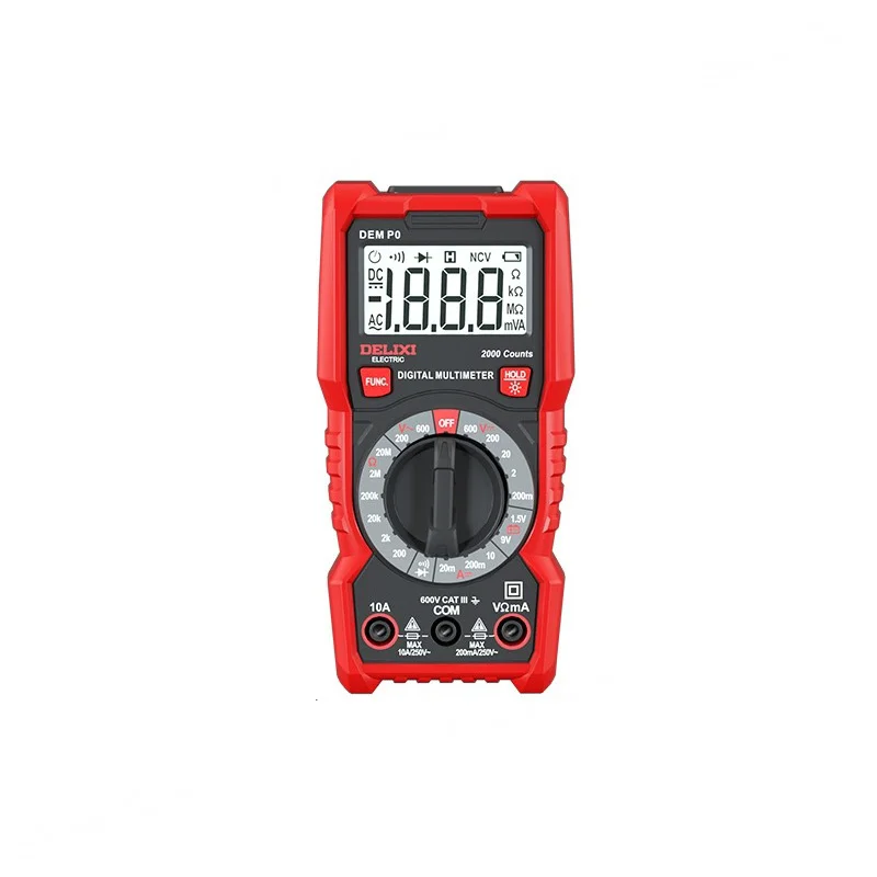 Multimeter digital high-precision intelligent anti-burn automatic digital display maintenance multifunctional meter 890C