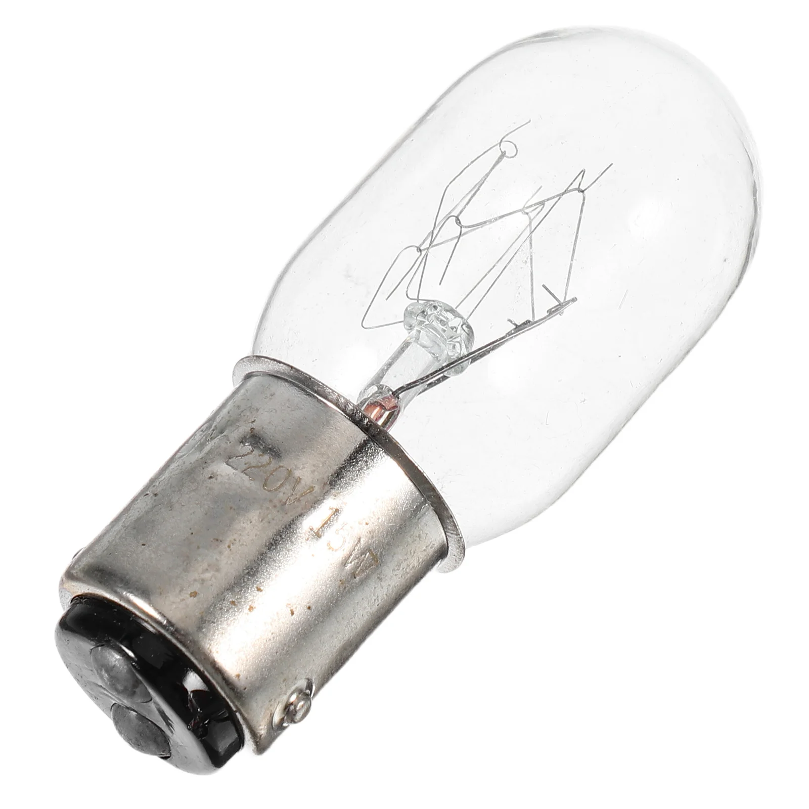 

Clear Light Incandescent Bulb 15W Push-in Base Sewing Machine Replacement High Brightness Easy Install Sewing Machine Light Bulb