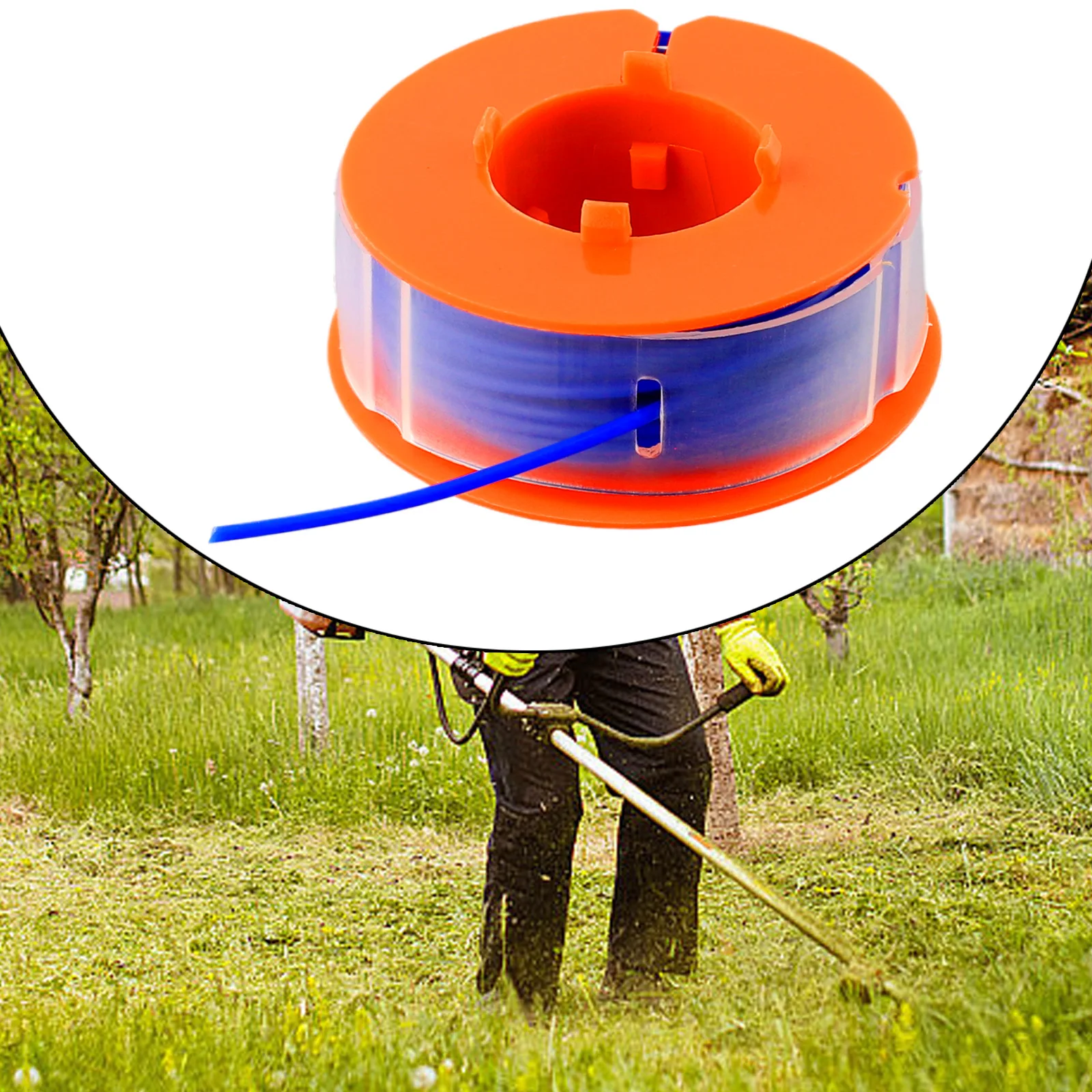 1Pcs String Trimmer Line Rope 1.4 Mmx8 M Trimmer Spool Line For Bosch ART 23 26 30 Combitrim Easytrim Garden Power Tool