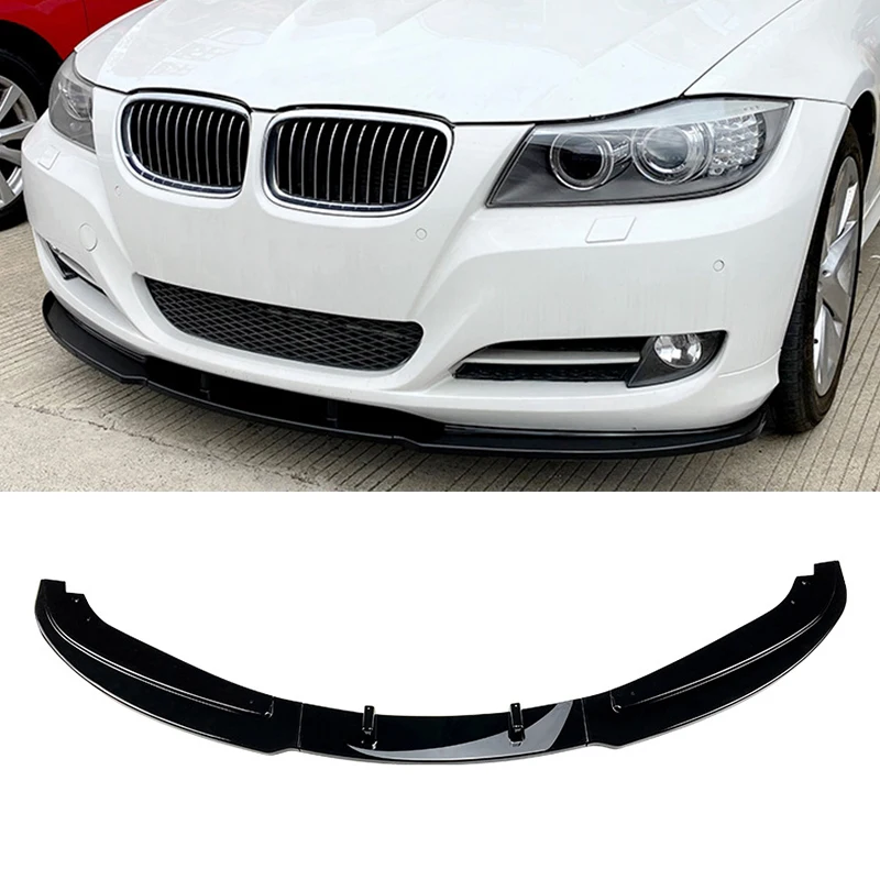 

For BMW 3-series E90 E91 LCI 320i 330i 2009-2012 Front Bumper Spoiler Lip Lower Body Kit Diffuser Splitter Tuning Guard